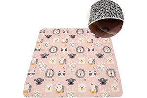 HAMUR HOME Nursery Rug Area Rug Baby Play Mat Non-slip Foldable Crawling Mat - Children Baby Kids Rug 150 X 150 Cm For Children's Rooms Playrooms - Washing Machines Washable Children's Mat (Cute)