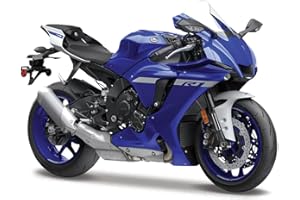 BBURAGO Maisto Yamaha YZF-RI Motorbike - Incredibly Detailed Die-Cast Replica Collectible Model - 1:18 Scale, Blue
