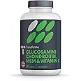 Transforme Glucosamine Chondroitin MSM Vitamin C, 365 Tablets, High Strength Complex, Up to 1 Year Supply, Easy to Swallow, UK Made