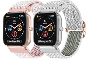 HATOLOVE Pasek do Amazfit Bip 3 Pro, 20 mm sportowy nylonowy pasek do Amazfit Bip 3, Amazfit Bip, Bip U, Bip U, Bip U Pro, Amazfit GTR 42 mm, GTS 2, GTS 2e, GTS 3, GTS 4, GTS 4, GTS 4 EU