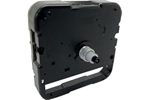 SKP Mécanisme d'horloge à quartz – Remplacement adapté pour Seiko (tige en plastique NEF sans tic-tac de 11,4 mm)