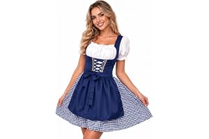 Yunlaishaocer Oktoberfest dam outfit, oktoberfest maid dress