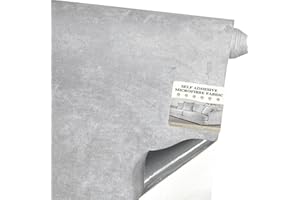 Fondlife Tessuto Autoadesivo in Microfibra,150x40cm Tessuto Adesiva per Auto,Elasticizzato in Velluto,Effetto Pelle Scamosciata per Interni Auto (Grigio Bianco, 150 * 40cm)