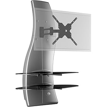Unbekannt TV Wand Paneel Element weiß hochglanz mit TV Halterung
