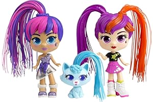 SILVERLIT Curli Girls 82080 - Gemello per bambole e animali domestici, colori misti