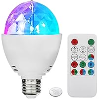 TSSS® E27 RGB LED Mini Ball Drehender Kristall Bühnenlicht Disco Hause Familie Partei Club Bar DJ Pub Hochzeit…