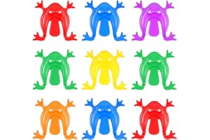 ‎STOBOK STOBOK 24Pcs Springen Frosch Springenden Frosch Spielzeug Jump Springen Spielzeug Finger Drücken Spielzeug für Kinder Neuheit Frösche Spielzeug (Gelegentliche Farbe)