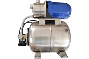 AMUR AUTOCLAVE CON PRESSCONTROL, SERBATOIO, POMPA, PRESSOSTATO CON VASO | Portata 3000 l/h | Altezza Aspirazione: 8 m | 600W