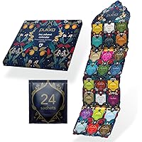 Pukka Calendario dell'Avvento con tisane biologiche 24 bustine Ecologico Senza cioccolato Senza lattosio