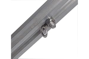 GAO Flora Pflanzenhalterösen mit M5 Hammerkopfschraube für Gewächshäuser mit M5 Systemschrauben (20)