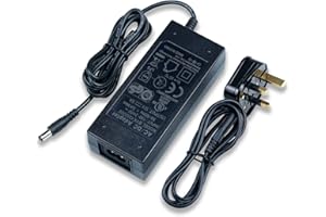 JOYLIT CE Power Supply 12V 5A 60W UK Plug, 100-240V AC to DC Adapter 12 Volt, Safety Durable 5.5MM * 2.1MM Jack LED Low Voltage Transformer for 12V LED Strip, LED Module, CCTV Camera