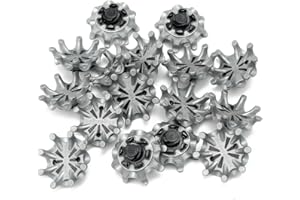 Huplue 20 pièces de rechange Chaussures de golf Spikes Crampons Crampons rapide Twist pour Tri-Lok Footjoy