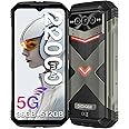DOOGEE VMAX PLUS Rugged Phone 5G, 22000mAh/33W Fast, 512GB ROM, 200MP+32MP Camera, 20MP Night Vision, 6.58" FHD+120Hz IPS Waterdrop Screen, Android 14 Rugged Smartphone, NFC - Gray