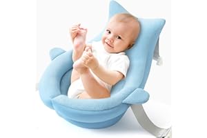 JIAWU Cuscino per Bagnetto, Tappetino Antiscivolo per Bagnetto Cuscino per Vasca da Bagno per Neonato, Tappetino Galleggiante Morbido per Vasca da Bagno per Neonato, Cuscino per Bagnetto (Tipo Uno)