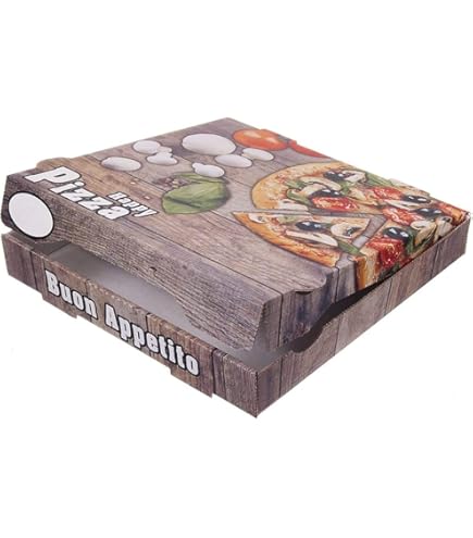 50 Scatole Pizza In Cartone - 40x60x5 Cm | Pura Cellulosa Per Alimenti - Foto 7