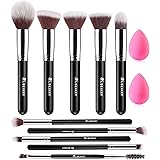 BEAKEY Set Pennelli Make Up Premium synthetic pennelli trucco per fondazione cipria fard, ombretto, Set di pennelli make up, 