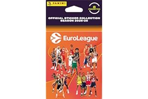 Panini EUROLEAGUE Basket 2025-26 Blister 8 buste