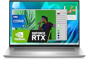 Dell Inspiron 7630 - Ordenador Portátil de 16'' QHD (Intel Core i7-13620H, NVIDIA GeForce RTX 4060, 16 GB RAM, 1TB SSD, Windows 11 Home) Plata - Teclado retroiluminado QWERTY Español