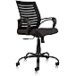 CELLBELL® C104 Fabric Mesh Office Chair (Medium-Back)[Black]