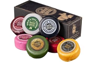 THE MOUSE HOUSE CHEESE CO 7x 200g Cheese Gift Box - Mouse House Rainbow Box