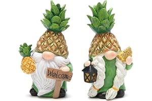 Hodao Exquisite Ananas-Zwerge-Dekoration – Sommerdekorationen – Sommer-Themen-Geschenk – Innen- und Außendekoration – Heimdekoration – Willkommen Sommer mit kreativer Heim- und Gartendekoration