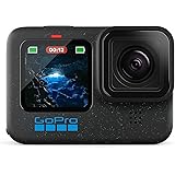 GoPro HERO12 Black – Su geçirmez aksiyon kamerası, 5,3K60 Ultra HD video, 27 MP fotoğraf, HDR, 1/1,9 inç görüntü sensörü, can