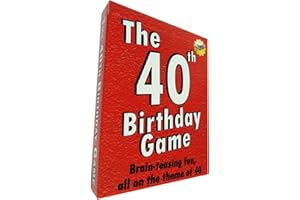GoForItGames.com The 40th Birthday Game - amusing little gift or present idea for anyone turning forty. Fun as a 40th birthday party icebreaker.