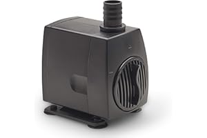 AQUANIQUE Pompe à fontaine FP 1500 (1350 l/h) - Câble de 10 m pour fontaine de jardin et jeux d'eau