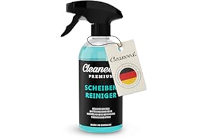 ‎CLEANEED Cleaneed Premium Auto Glasreiniger – Made in Germany – Schlierenfrei, Materialschonend, Extra stark, Rückstandsfrei - Scheibenreiniger