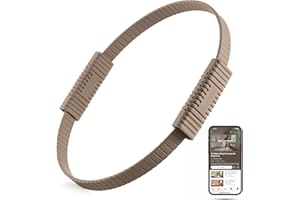 ‎BUILD & FITNESS Build & Fitness Pilates Ring – 34,3 cm großer Magic Circle für Oberschenkel, Rumpf und Arme – Leichte, robuste Silikon- und Fiberglaskonstruktion für moderne Workouts zu Hause, im Studio und unterwegs