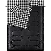 Sportneer Saco de Dormir Doble 220 x 150 cm
