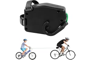 MIYUANGKJ MIYAUNGKJ Cuerda de remolque para bicicleta infantil, 2,5 m, cuerda de tracción para padres e hijos, cuerda de remolque, cuerda de tracción, carga máxima de 120 kg para niños MTB Bike