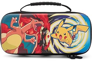 PowerA Funda Protectora Nintendo Switch, Switch Lite y Modelo OLED, Funda Protectora rígida con asa de Transporte y Almacenamiento para 9 Tarjetas de Juego, Oficial