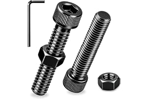 Ecitruz M4 x 20 mm cylinderskruvar muttrar set 50 st. skruvar