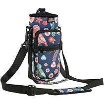 Nuovoware Sac à Bouteille En Néoprène, Porte-Bouteille Avec Bandoulière