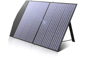 ALLPOWERS SP027 100W Portable Solar Panel Solar Charger for S2000 PRO R600 R1500 R2500 R4000 Solar Generator, Foldable Solar Panel with Adjustable Kickstand for Outdoor Camping Indoor RV