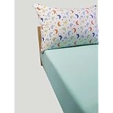 g&uuml;ll&uuml;ce home textile products, water bottle-butterfly Single Person Rubber Sheet and Pillow Case, 100 x 200