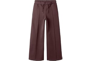 NAME IT Nkfkarlie Wide Pant Swe BRU para Niñas