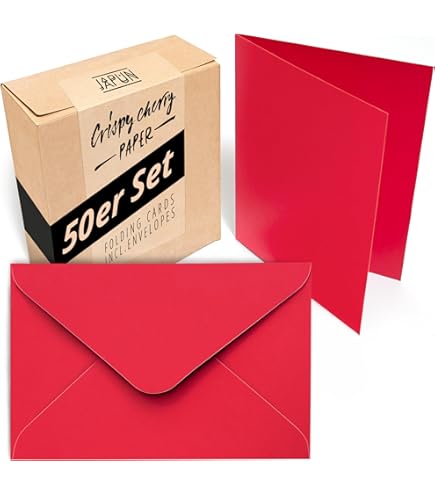 Biglietti Piegehevoli Con Buste - 25 Pezzi Formato B6 - Carta Colorata Rainbow - Per Inviti E Auguri - Foto 2