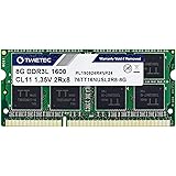 Timetec Hynix IC 8GB DDR3L 1600MHz PC3-12800 Unbuffered Non-ECC 1.35V CL11 2Rx8 Dual Rank 204 Pin SODIMM Laptop Notebook Comp