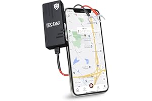 SafeTag Volt 4G LTE GPS Tracker Dispositivo de Seguimiento de vehículos en Tiempo Real - Furgoneta, Motocicleta, Caravana, Autocaravana, Tractor, Autocar, Bicicleta y Coche Tracker - 12-24V