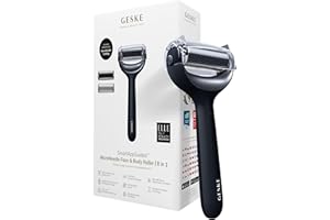 GESKE | SmartAppGuided™ MicroNeedle Face & Body Roller | 8 in 1 | Derma Roller | Roller électrique | Microneedling | Appareil à micro-aiguilles | Rouleau à aiguilles | Rouleau de beauté