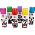 Spray Chalk Set of 6 Approx. 100 ml Each Assorted Colours