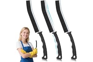 Alyvisun 3 Piezas Cepillo Limpieza Grietas, Cepillo Juntas Limpieza Hogar, Suelo de Cerdas Duras de Ranura para Grifo, Ventanas y Tapa de Inodoro
