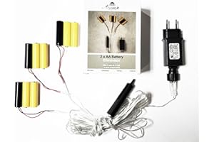 Coen Bakker Batterie Adapter 3 x 3 AA Mignon Batterien 4,5V Wandler 4m Kabel Netzteil