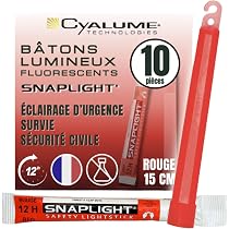 Light Stick 12H Jaune ChemLight CYALUME