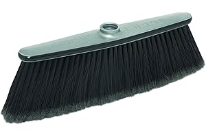 PIPPO Piuma - Scopa Ultraleggera e Maneggevole Senza Manico, Setole in Nylon Elastiche-Piumate, Paracolpi in Gomma, per Pulizia Casa e Pavimenti Interni - Lavabile in Acqua Fino a 60°