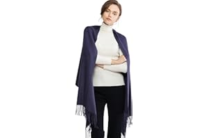 RIIQIICHY Ladies Scarves Pashmina Shawls and Wraps for Wedding Scarfs for Women Winter