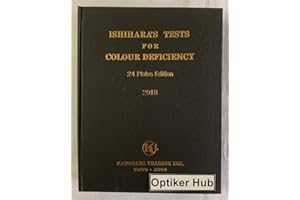 24 PLATE ISHIHARA TESTS BOOK Best Quality Original Item of Brand BEXCO