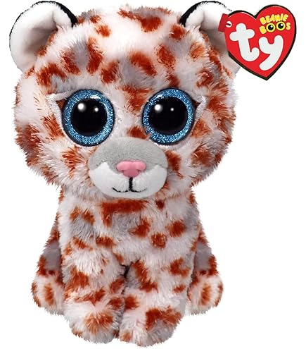 Peluche Ty Beanie Boos Flint - Draghetto Rosa Con Occhi Glitter 15cm